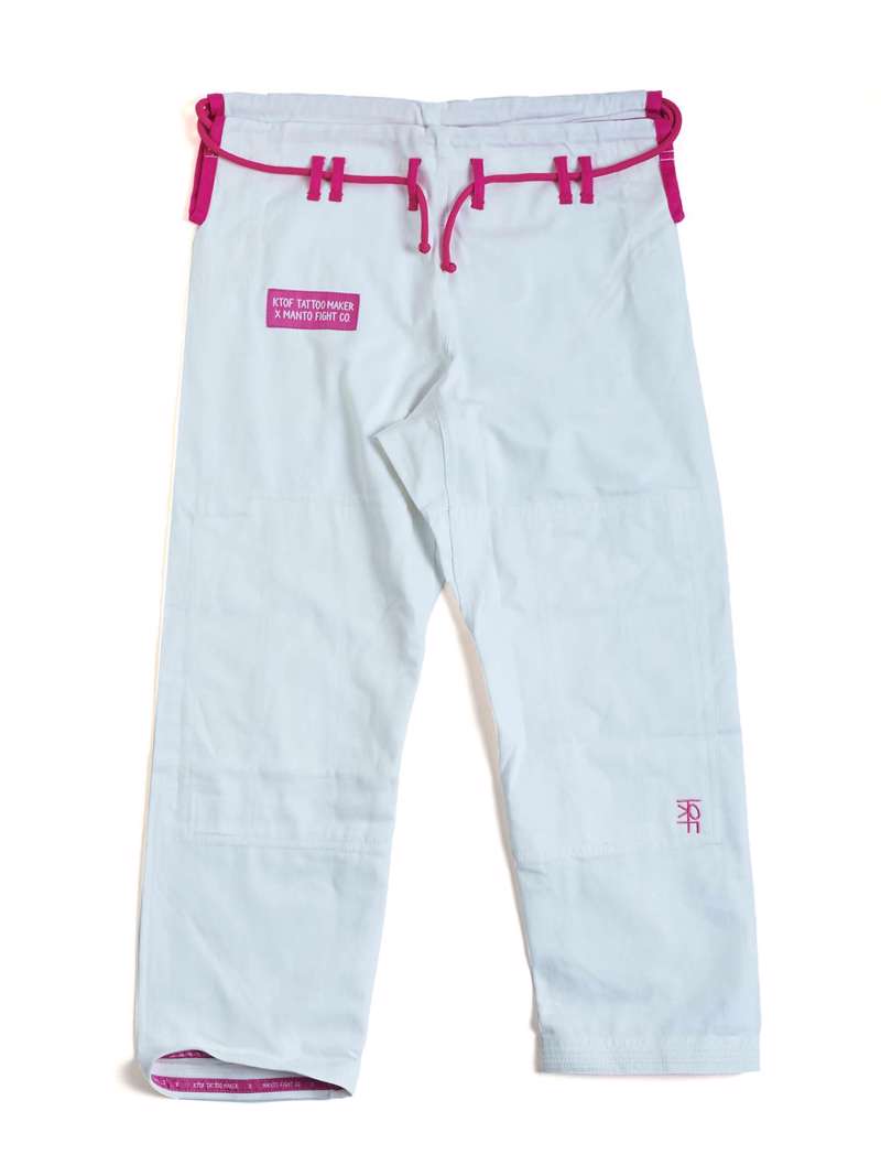 MANTO balaclava ktof BJJ Gi-white